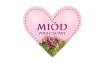 Etykieta - Miód wrzosowy - serce