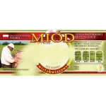 Etykieta - Miód wielokwiatowy - wstążka