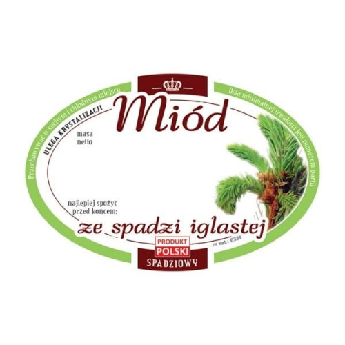 Miód ze spadzi iglastej
