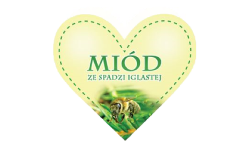Etykieta - Miód ze spadzi iglastej