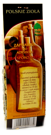 Dla spokojności zaprawka ziołowa