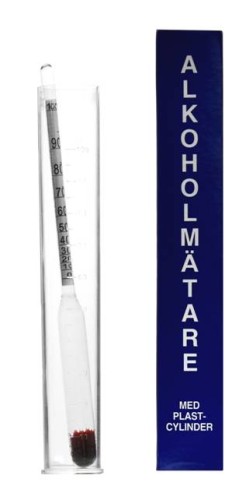 Alkoholomierz z menzurką plastikową