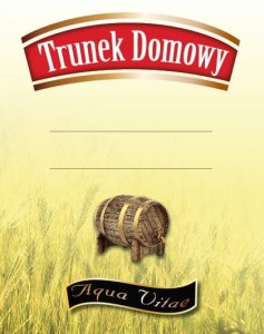 Etykieta trunek domowy