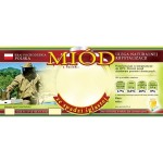 Etykieta - Miód ze spadzi iglastej - wstążka